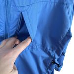 Royal Robbins  Blue Half Zip Hooded Lightweight Packable Windbreaker Jacket Sz SP Photo 2