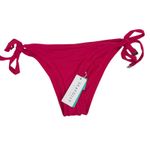 Seafolly  Brazilian‎ Tie Side Bikini Bottom Size 10 NWT Photo 4