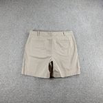 Talbots Womens Shorts 12 Khaki 7" Inseam Perfect Stretch Chino Bermuda Casual Photo 9
