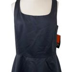 Vintage Virgo II Black Sleeveless Rockabilly Style Swing Dress Size 14 Photo 1