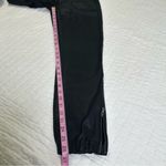 Paige  Mayslie Coated Jogger Shiny Black Pants Photo 7