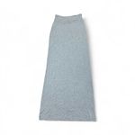 Grey long maxi skirt gray fits small Photo 3