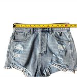 Playboy PacSun Funny Bunny Vintage High Waisted Denim Shorts 25 Cut Off Jeans Photo 11
