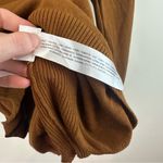 Ariat  Brown Double Turtleneck Supima Cotton Sweater Size Medium Photo 4