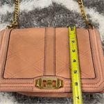 Rebecca Minkoff  Pink Nubuck Love Purse Photo 4