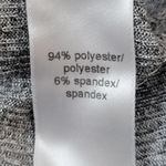 Maurice's  Women's Silver Gray Marled Ribbed V Neck Short‎ Sleeve Tunic Top Size M Photo 7