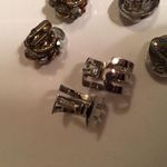 Lot Of 3 Vintage Costume Jewelry Earrings Clip On 3 Signed SARAH Barclay Vogue Photo 8