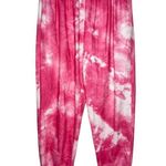 Zaful  Pants Size Medium Women's Pink & White Tie Dye Pants Lounge Wear Comfort Photo 1