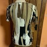 Vtg 90s earthy geometric top Tan Size XS Photo 8