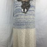 Anthropologie  Hem & Thread Knit Sleeveless Fringe Casual Mini Dress M Photo 1