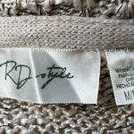 RD Style soft beige/grey marled cardigan / M / NWOT Photo 8