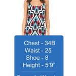 DSquared2 size 0 "Azulejos" Portugese tile work scoop neck club party mini dress Photo 8