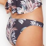 BCBGMAXAZRIA 🆕 floral low rise bikini bottoms size 4 pink gray white orange Photo 1