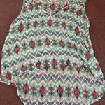 Tobi sheer tank top 2010’s Blue Photo 0