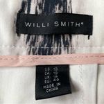 Willi Smith  Patterned Pencil Skirt White Black Size 10 Photo 2