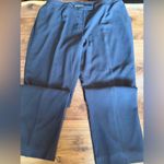 Peter Nygard  Brown Mousse Dress Pants Womens Size 22 Straight Leg Business Photo 2