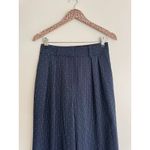 MARE MARE x Anthropologie Rhinestone Navy Blue Pinstripe Trousers Size Small Photo 5