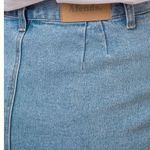 Afends Beat Chevy Denim Skirt in Stone Blue Photo 5