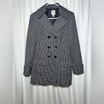 Halogen  Blazer style white and black trench jacket | S Photo 4