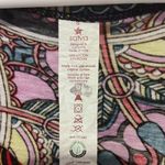 Satva  multicolored print body con midi dress size small Photo 1