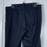 Elie Tahari Tahari Bootcut Striped Black Trousers Size 14 EUC #DS-1558 Photo 4