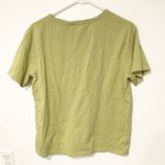 NA-KD  Size XL Cotton‎ Logo Print Tshirt in Sage Green - LGREEN Photo 4
