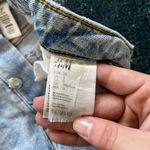 H&M Ultra High Waist Mom Jeans Light Wash Distressed Ripped Knees Women’s 0 Y2K Photo 13