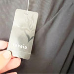 Torrid  Dress Black‎ Size 3X Faux Surplice Mesh Skater New With Tags Plus Curvy Photo 6