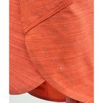 Athleta Space Dye Orange Run With It Textured 3.5" Shorts Women's Size Small Photo 3