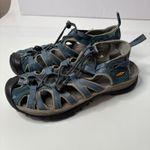 Keen  Blue Water Sandals River Shoes Womens 9.5‎ FAIR CONDITION Hiking Outdoor Photo 3