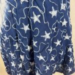 Julian Taylor star spangled red white and blue patriotic top size large Photo 2