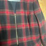 Preston & York women’s Red and Black Checkered jacket size 8 Photo 2