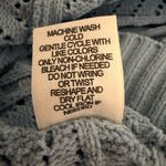 Jessica Simpson baby blue chunky twist back knit cropped Sweater Photo 2