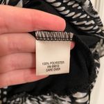 Studio Works EUC Studio‎ Works women’s black tan sheer patterned loose fit blouse top medium Photo 5