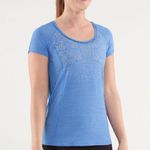 Lululemon Run: Short Sleeve Wild Tech in Heathered Porcelaine women’s size 6 Photo 7