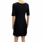 Popular Basics  Elegant Black Mini Dress Photo 6