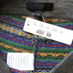 J.Crew NWT Fair Isle Leggings in Pewter Holiday Wool Pants XXS 2XS Photo 3