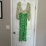 NEW Rixo Target Green Daisy Floral Print Midi Dress Size 14 Cottagecore girly Photo 6