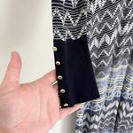 Ted Baker Women’s Hollis Easy Fit Jacquard Striped Knit Dress Blue Yellow Size 4 Photo 10