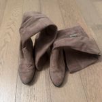 Marc Fisher  Womens Yakira Tan Over the Knee Suede Boots Photo 7