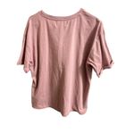 C & C California Lasso Bow Girlfriend TShirt Women L Cottagecore Coquette Pink Size L Photo 4