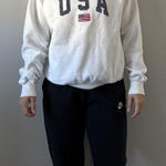 John Galt White USA Crewneck Photo 0