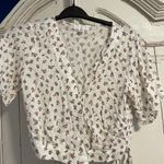 Ivy and Main NWT Wrap Crop Top Photo 1