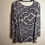 Jennifer Lopez  Round Neck Cut Out Detail Keyhole Front Pull-over Top 1X Photo 1