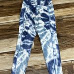 American Eagle  blue tye dye leggings Photo 5
