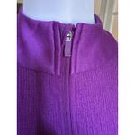 Nike Dri-Fit Women's Purple Quarter Zip Pullover Long Sleeve Top Size S Photo 3