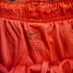 Nike  Women's Vibrant Purple and Orange Athletic Shorts Photo 2