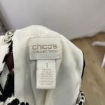 Chico's Chico’s Abstract Geometric Sleeveless Halter Maxi Dress Stretch sz Small Petite Photo 5