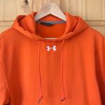 Under Armour  loose fit orange pullover hoodie size small Photo 2