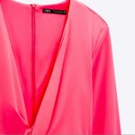 Zara Pink Long sleeve dress Size M Photo 3
